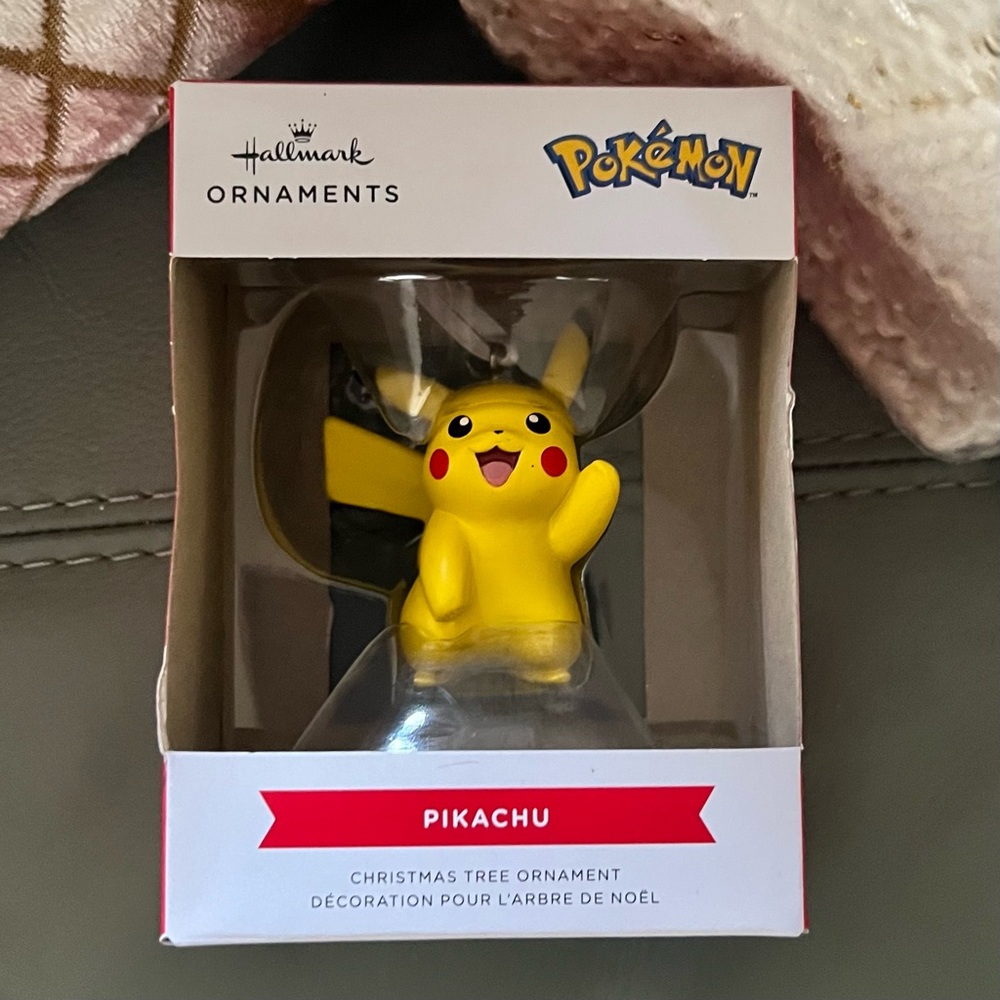NIB PIKACHU Pokemon HALLMARK Christmas TREE Ornament SO CUTE! - Picture 8 of 8